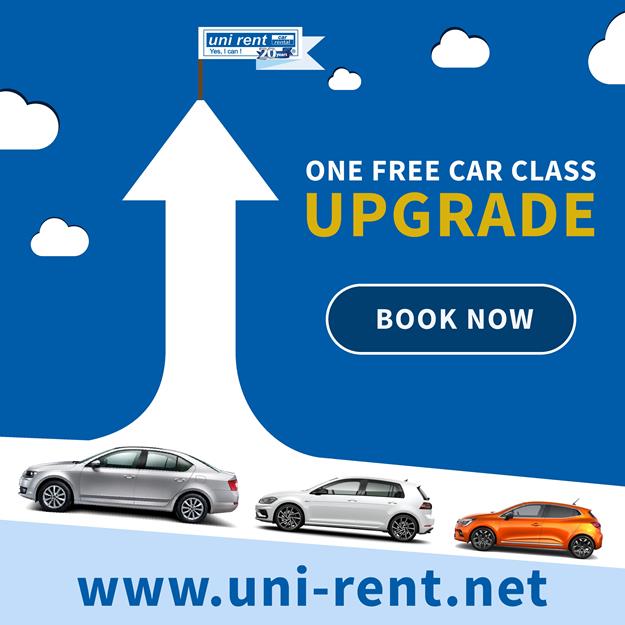 free upgrade rent a car