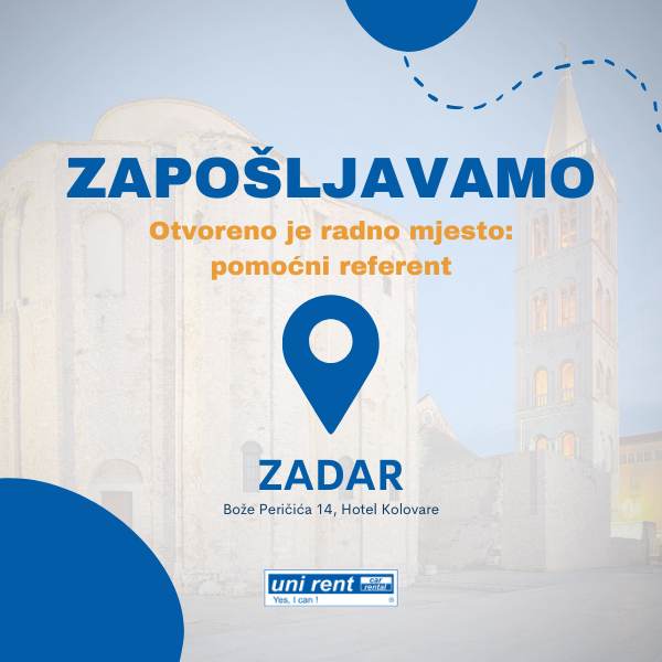 uni-rent-zadar-posao